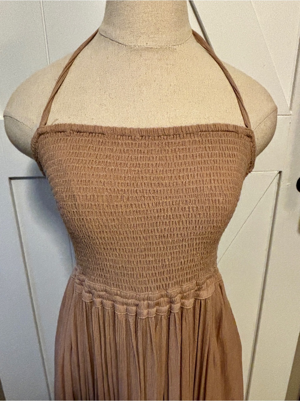 Free People Extratropical Smocked Maxi Dress - Small - Picture 4 of 11